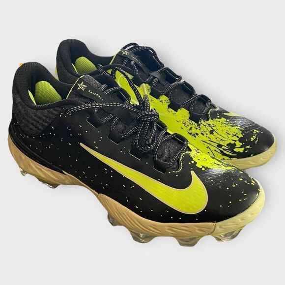 Nike Alpha Huarache Elite 4 MCS 2024 MLB All Star Cleats FV6096-001 size 10 New - Picture 3 of 10